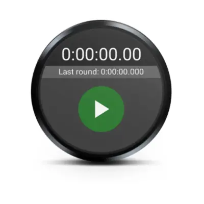 Stopwatch For Wear OS android App screenshot 0