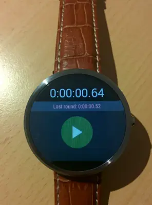 Stopwatch For Wear OS android App screenshot 3