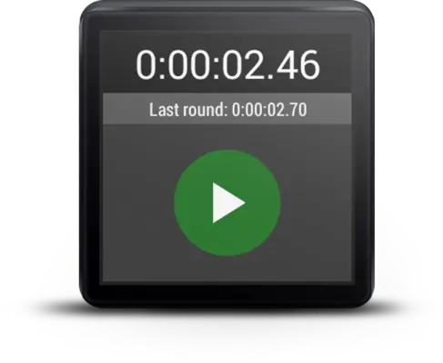 Stopwatch For Wear OS android App screenshot 6